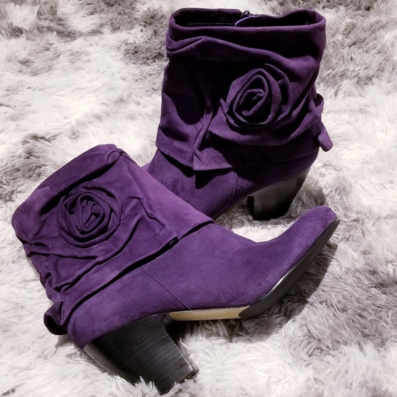 jildor Shoes - Jildor purple booties